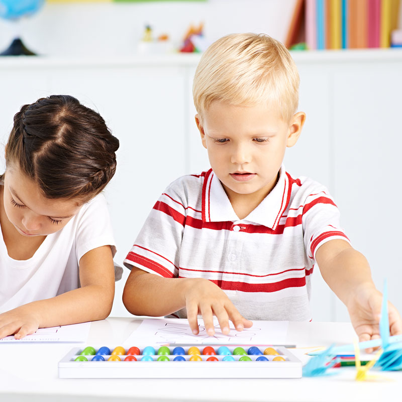 纵横74323学具7珠13档算盘(白)(袋)