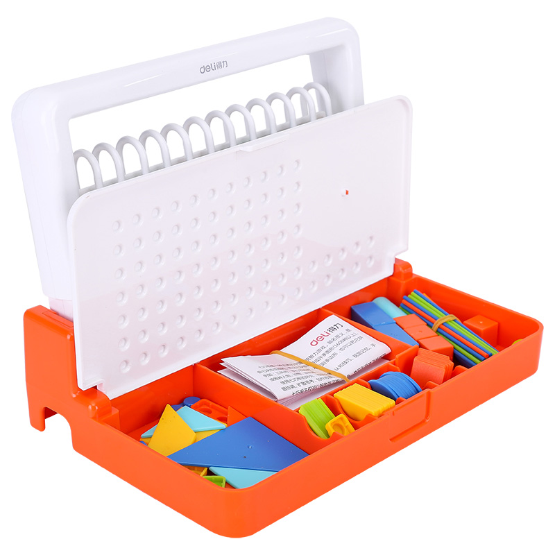 纵横74319学具12行学具盒(橙)(盒)