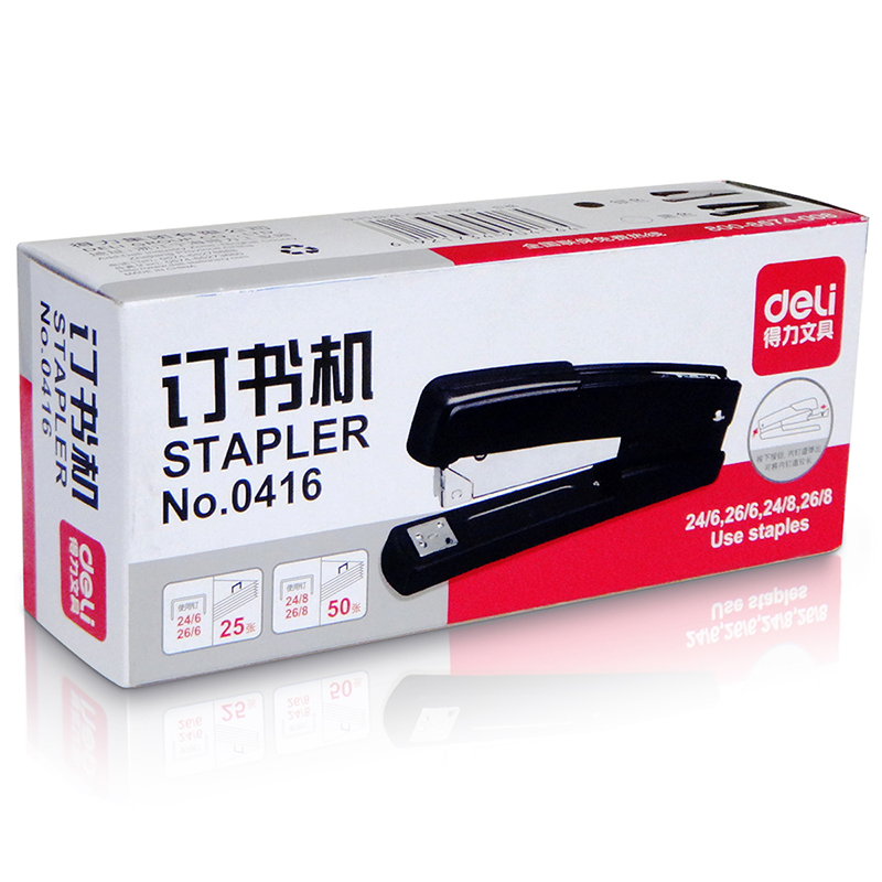纵横0416桌面订书机50页(银色)(台)
