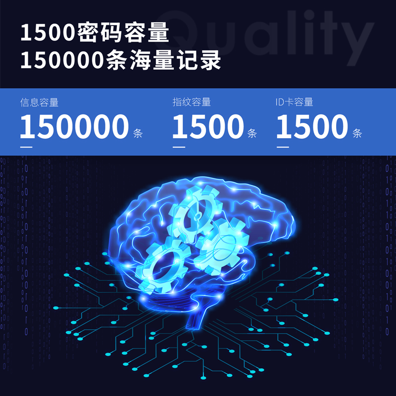 纵横3748ID门禁考勤机(银灰)