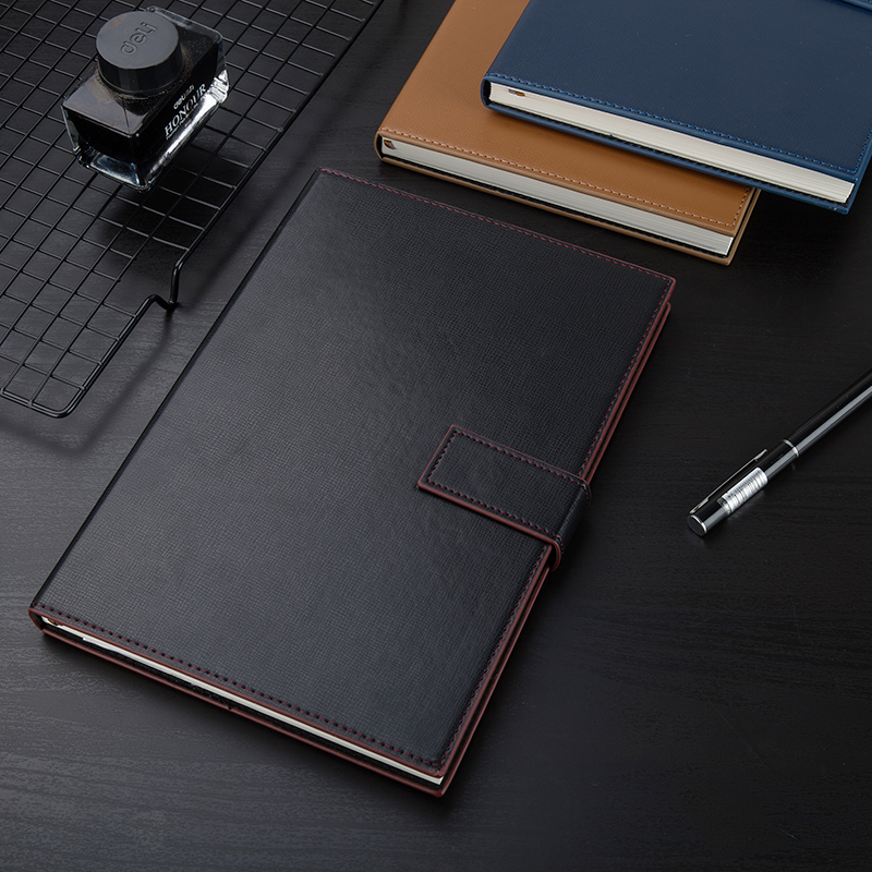 纵横22242皮面本-16k-250*175mm-120张(棕)