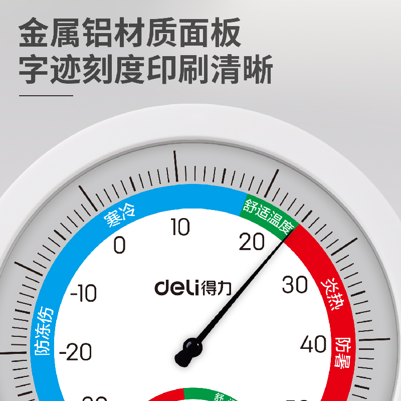 纵横9017室内温湿度计(白色)