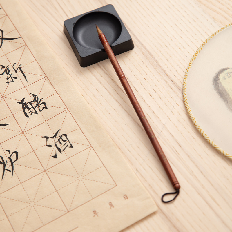 纵横74298狼毫小楷毛笔(黄)