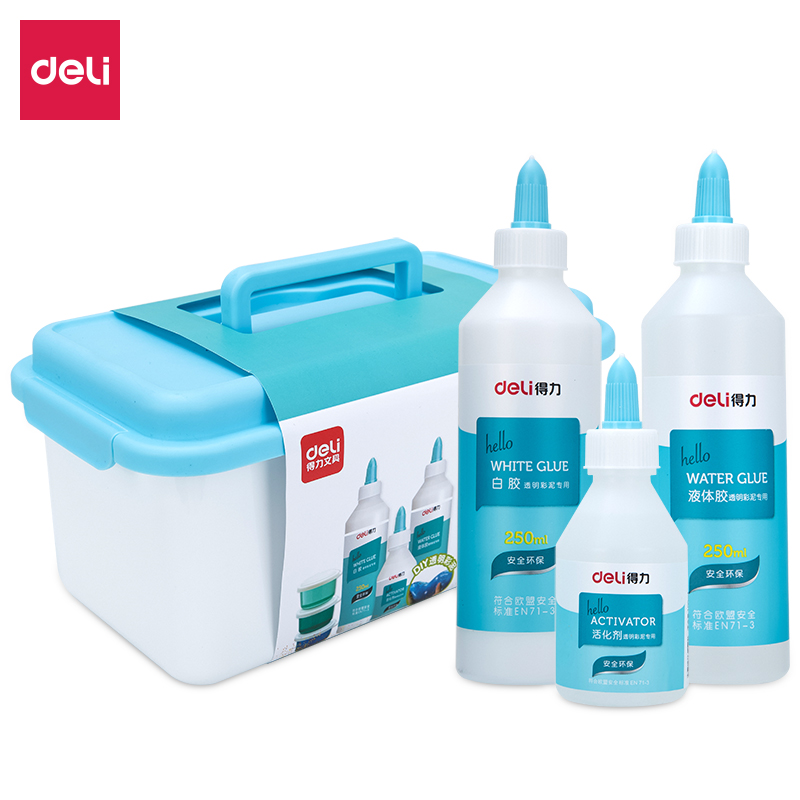 纵横67872透明彩泥DIY套装(浅蓝)