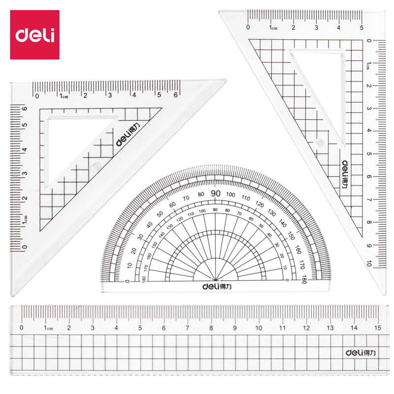 纵横72002学生套尺(透明本色)