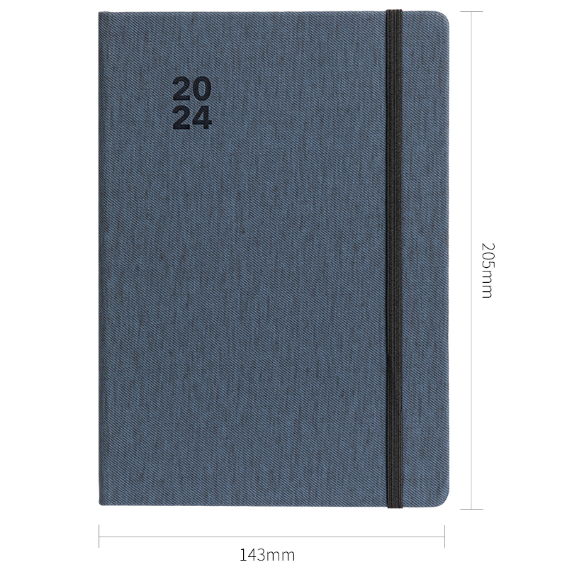 纵横22277绑带贴芯本25k-143mm*205mm96张(蓝)(本)