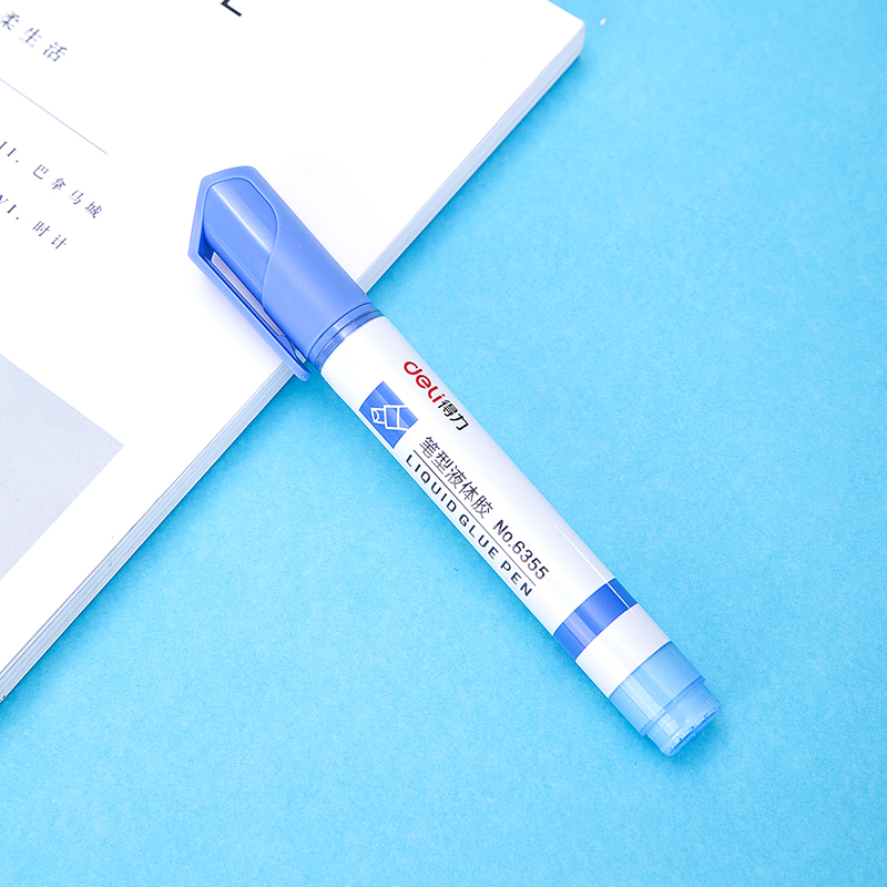 纵横6355笔形液体胶(蓝色)(10ml/卡)