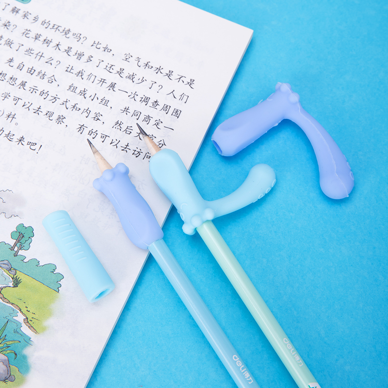 纵横69355握笔护套(混)(4只/卡)