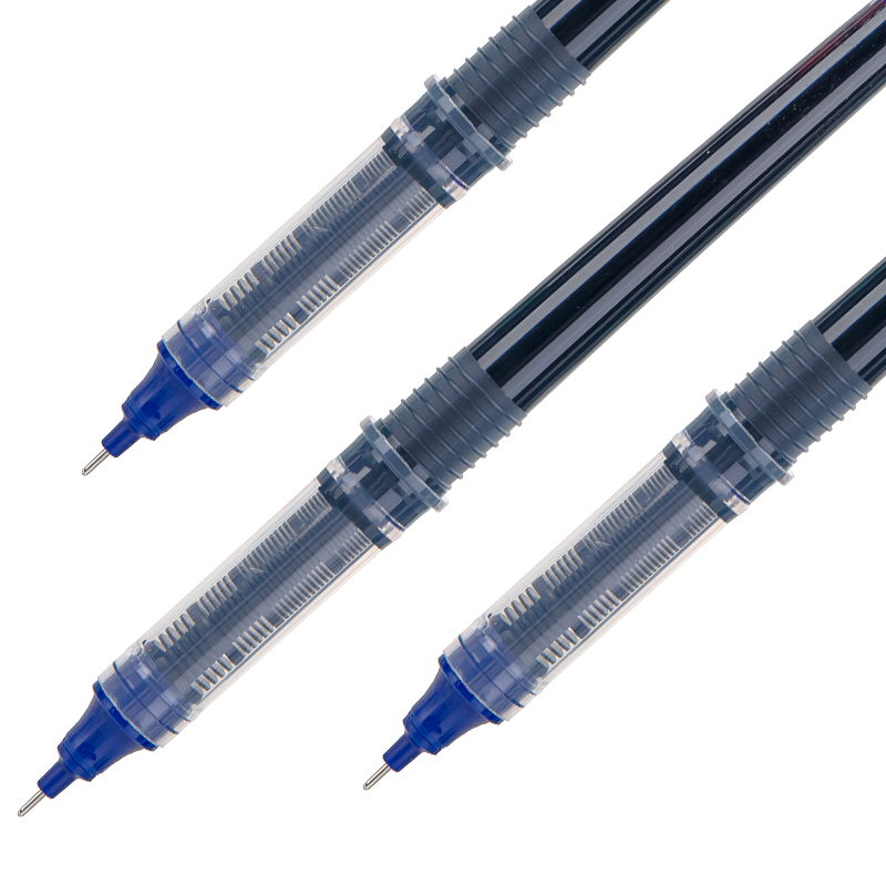 纵横S659直液式走珠笔替芯0.5mm全针管(蓝)(10支/盒)