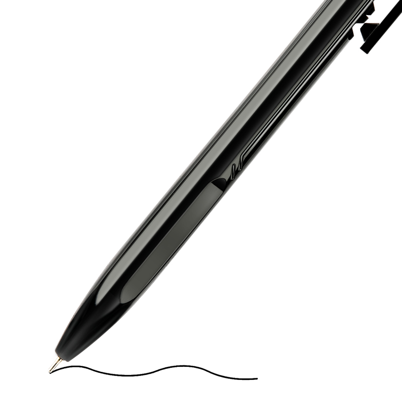 纵横S304中油笔0.7mm(黑)