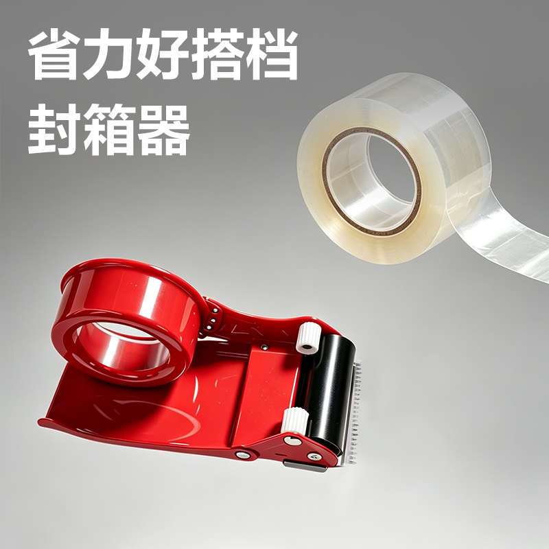 纵横0824金属封箱器(红)
