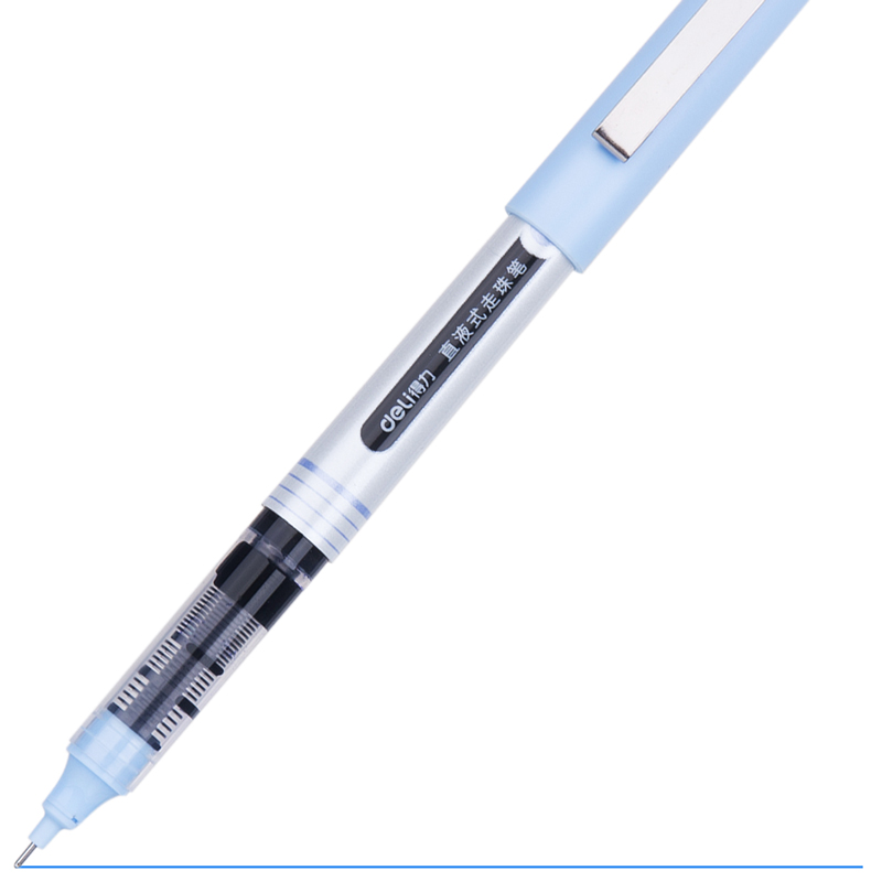 纵横S653直液式走珠笔0.5mm全针管(蓝)(支)