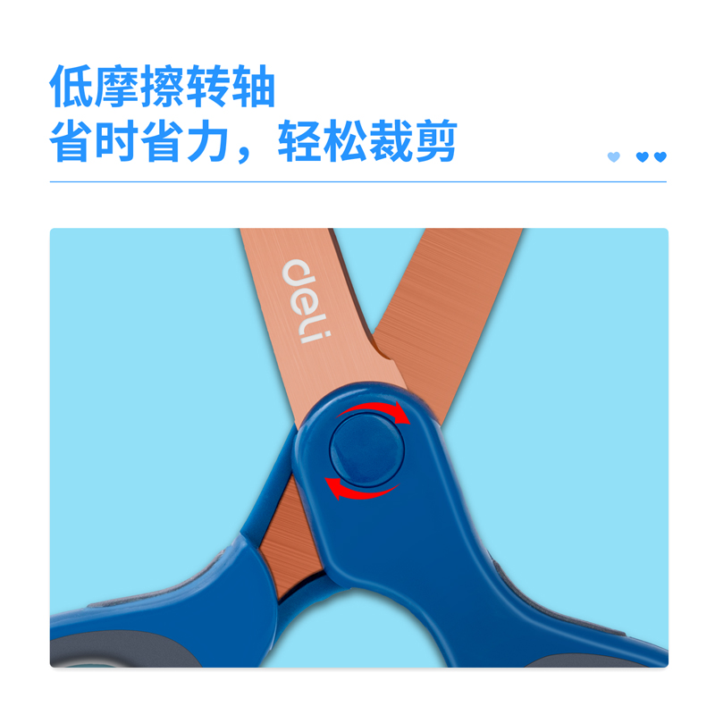 纵横6053镀钛剪刀(蓝色)