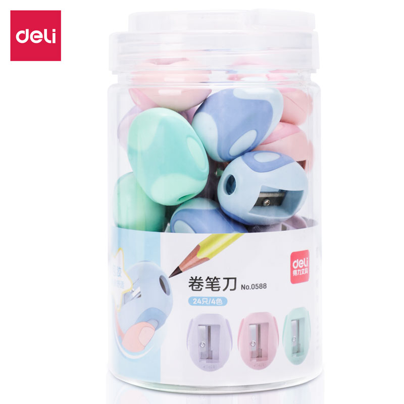 纵横0588卷笔刀(24只/桶)(混)