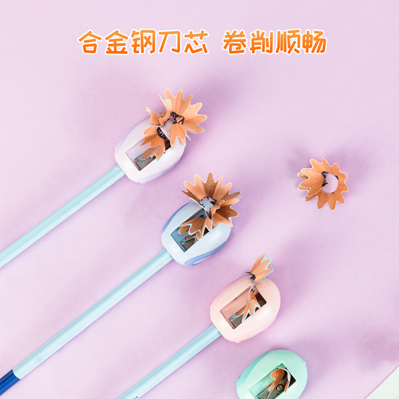 纵横0588卷笔刀(24只/桶)(混)