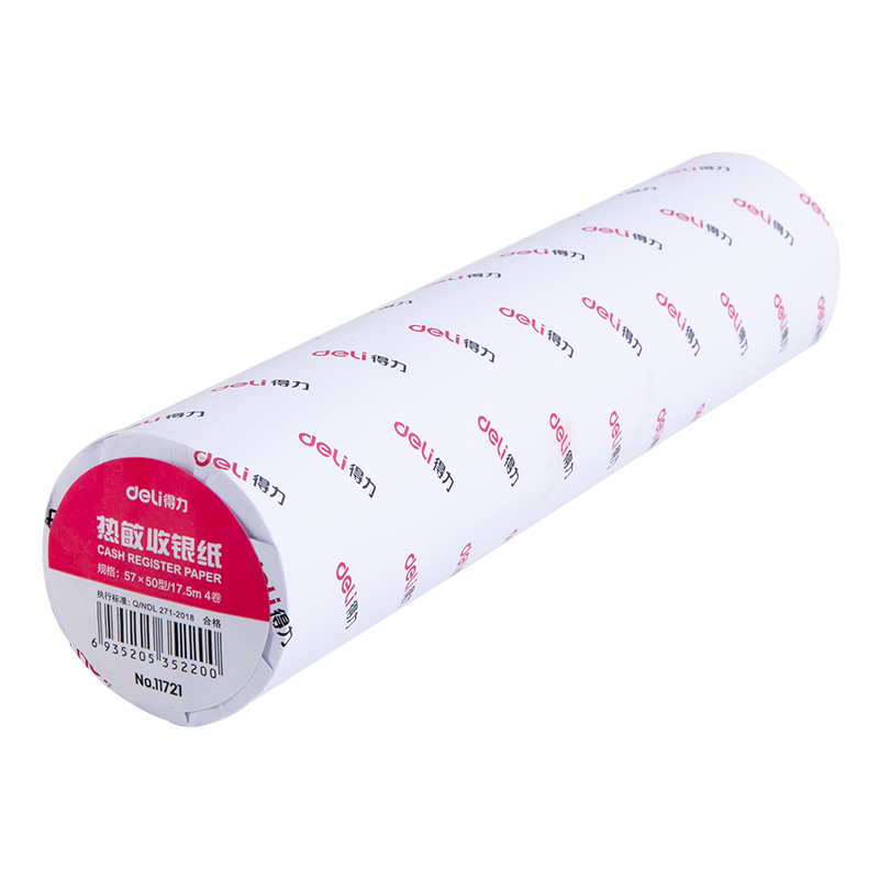 纵横11720塞纳河热敏收银纸57mm*50mm*17m(白)(4卷/筒)
