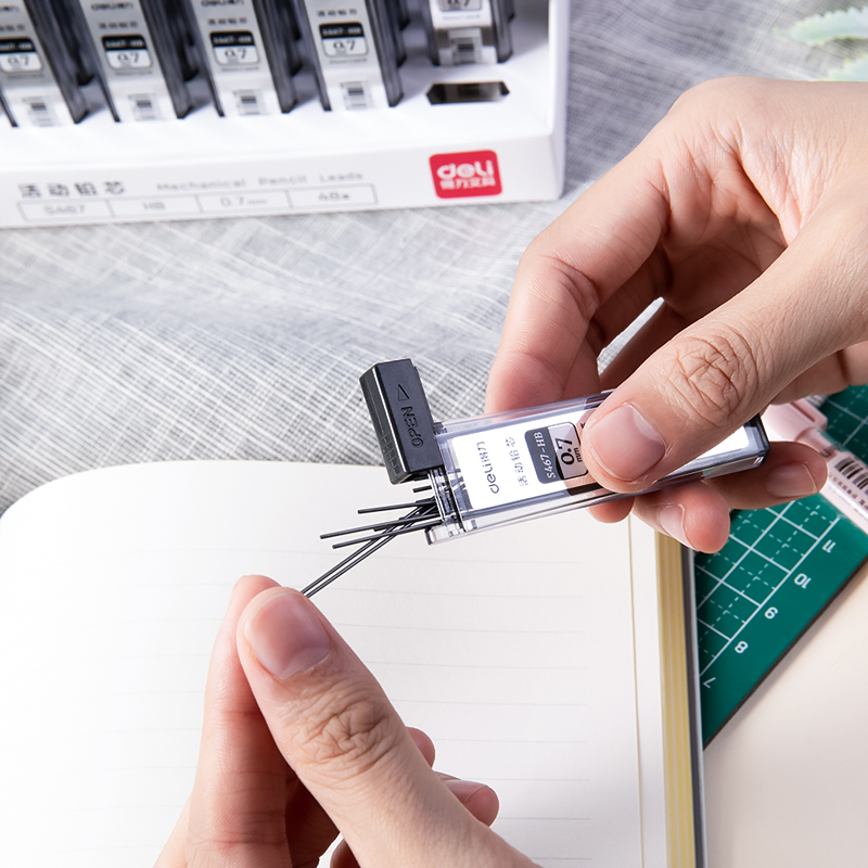 纵横S467活动铅芯HB-0.7mm(灰)(支)