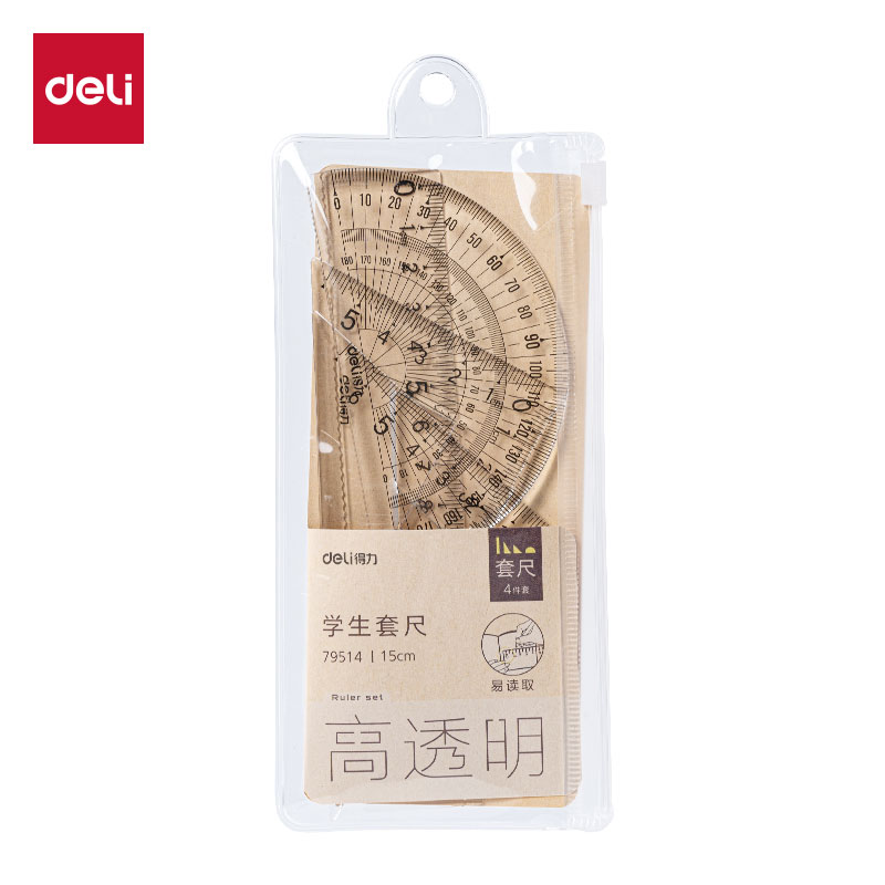 纵横79514亚克力套尺15cm(透明)(套)