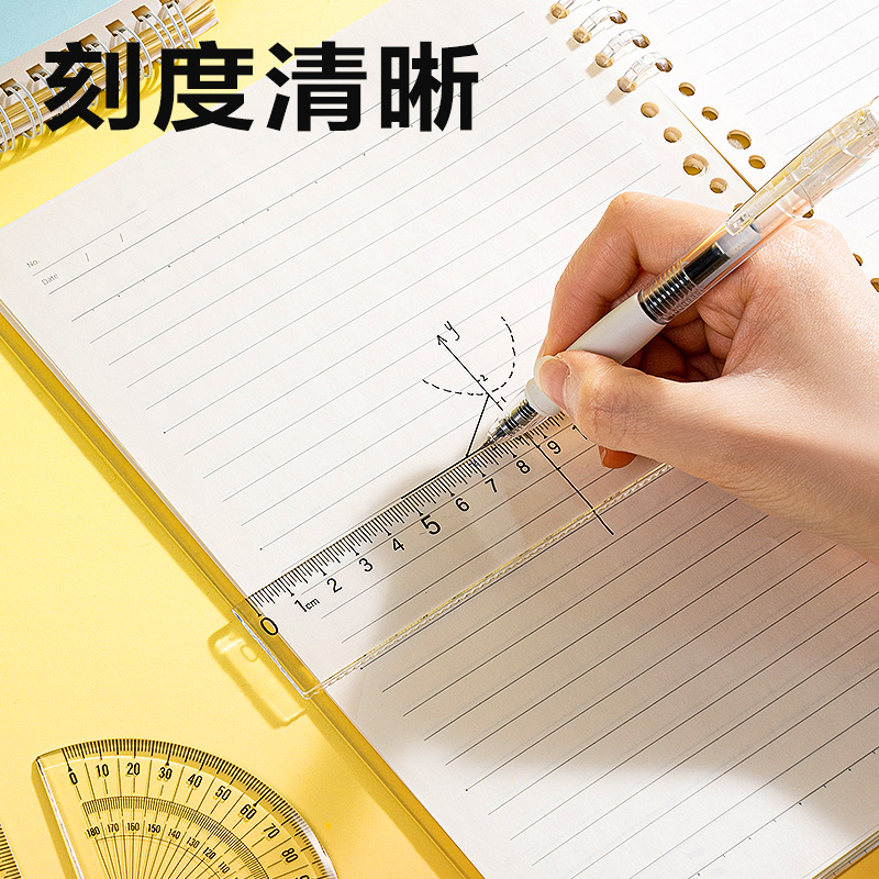 纵横79514亚克力套尺15cm(透明)(套)