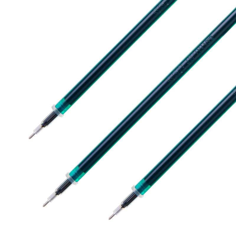 纵横A846彩色中性笔替芯0.5mm全针管(绿)