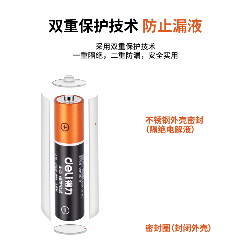 纵横18511撕卡电池7号(黑)(1卡=5粒)