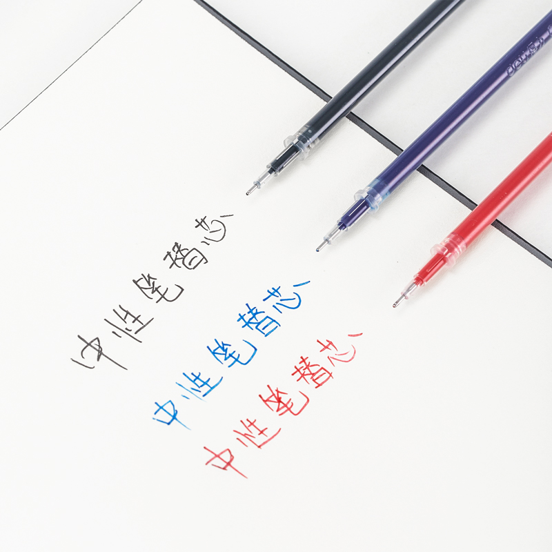 纵横33551桶装中性笔替芯0.5mm全针管(混)(60支/桶)