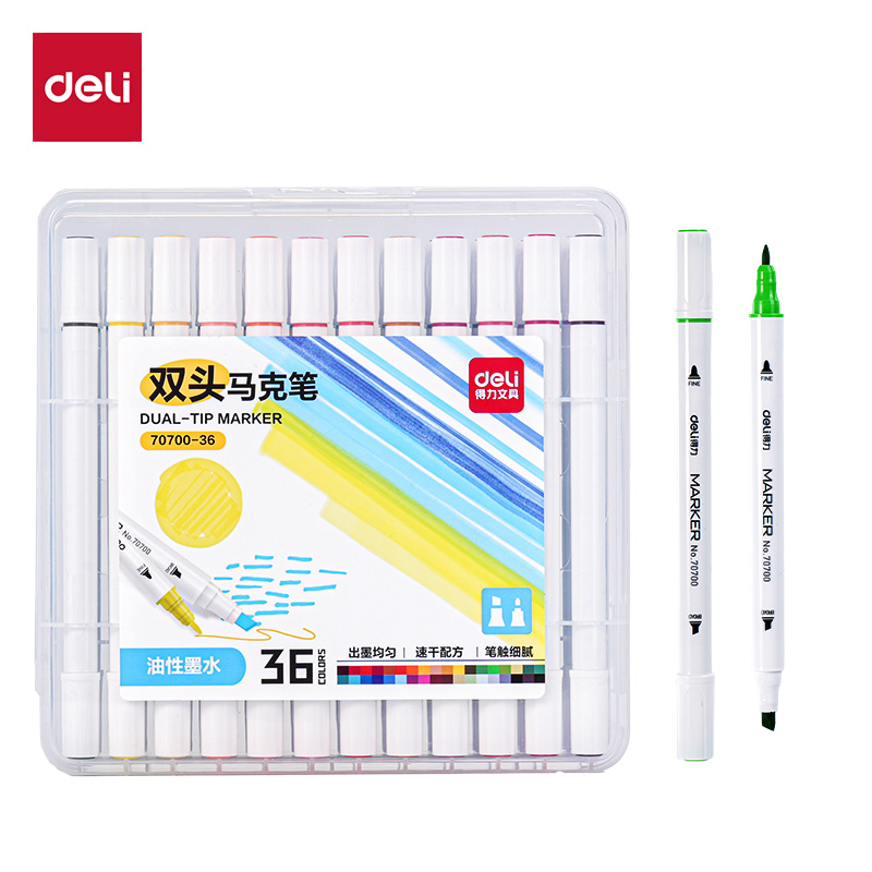 纵横70700-36色儿童马克笔(混)(盒)