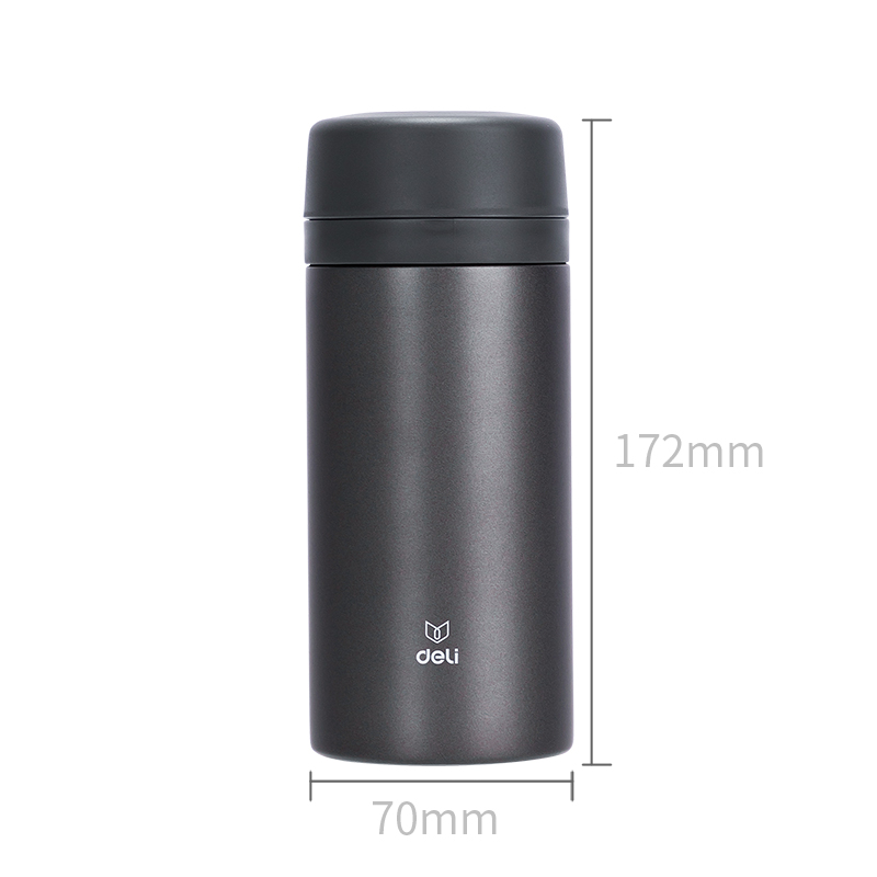 纵横17657保温杯(420ml)(深灰)(1只/盒)