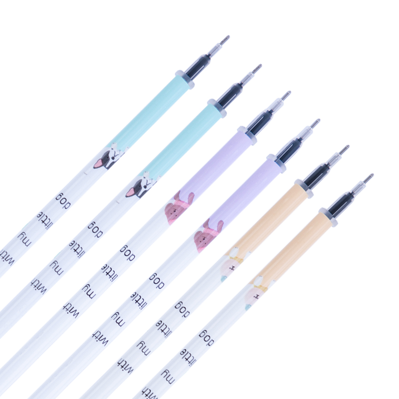 纵横A878中性笔替芯0.5mm全针管(黑)(支)