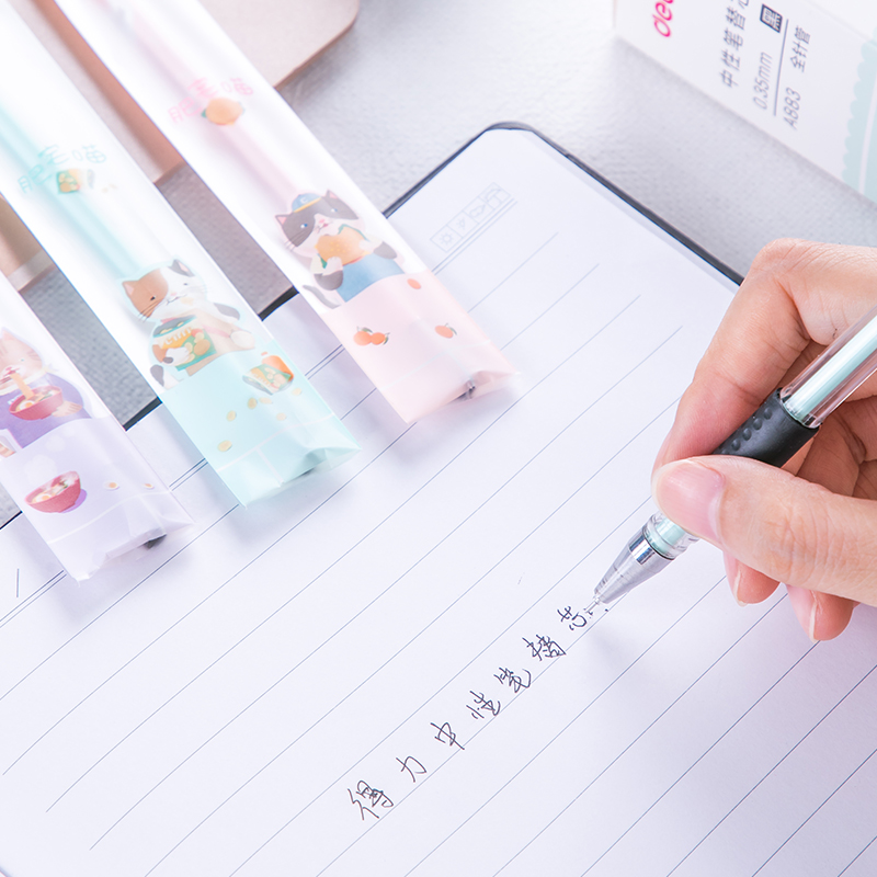 纵横A883中性笔替芯0.35mm全针管(黑)(支)