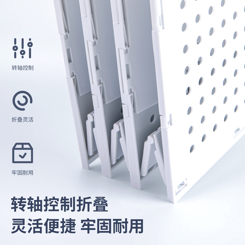 纵横78995三联折叠文件框(浅灰)(只)