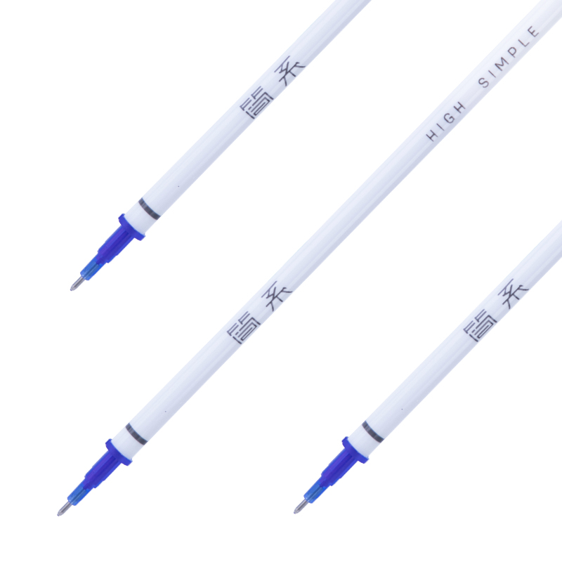 纵横A897可擦中性笔替芯0.5mm全针管(晶蓝)(支)