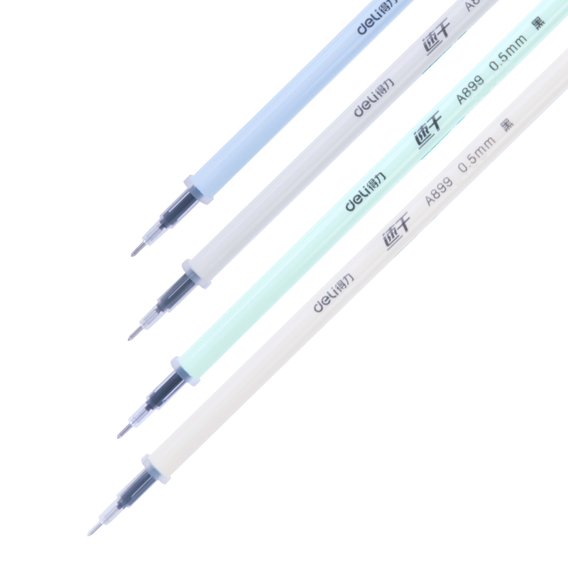 纵横A899速干中性笔芯0.5mm全针管(黑)(支)