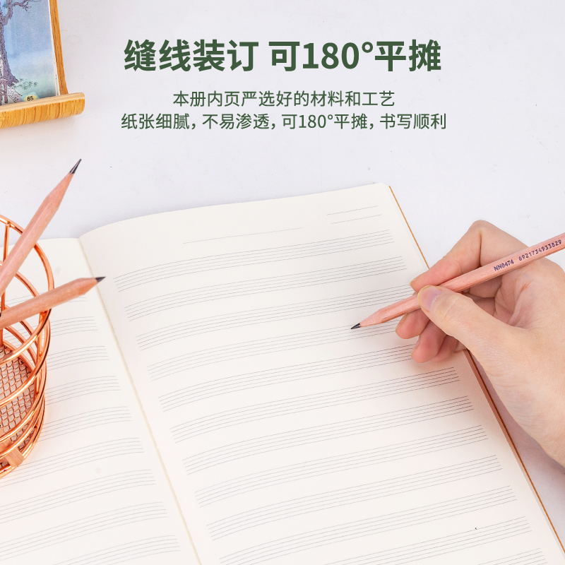 纵横FB550缝线本(五线谱本)(本)