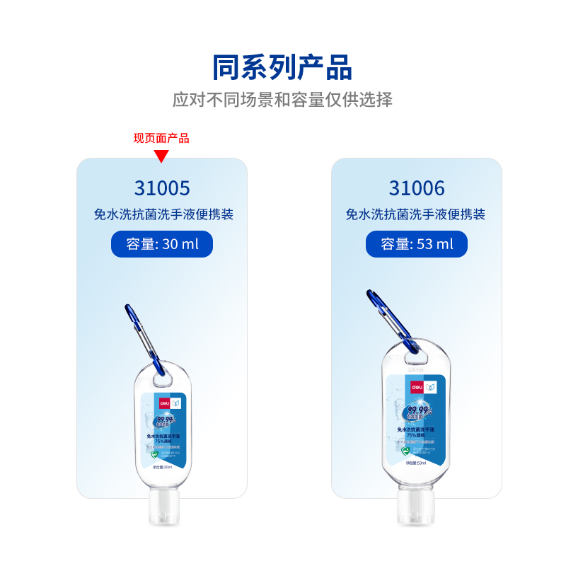 纵横31005免水洗抗菌洗手液(透明)(30ml/瓶)
