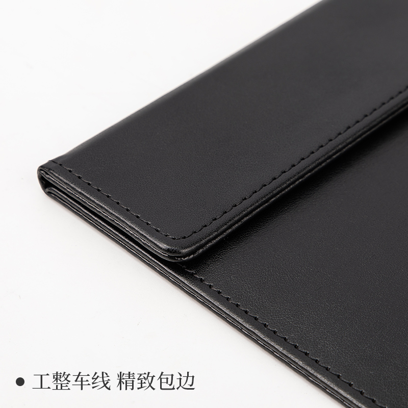 纵横64506_A4皮质单板夹(黑)(个)