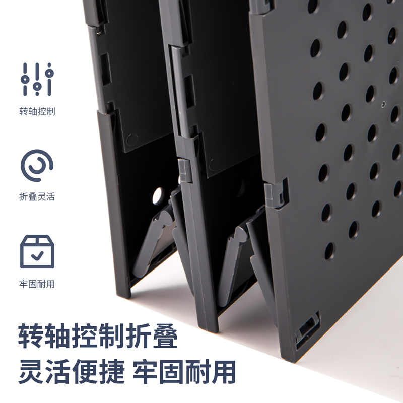 纵横78999两联折叠文件框(深灰)(只)