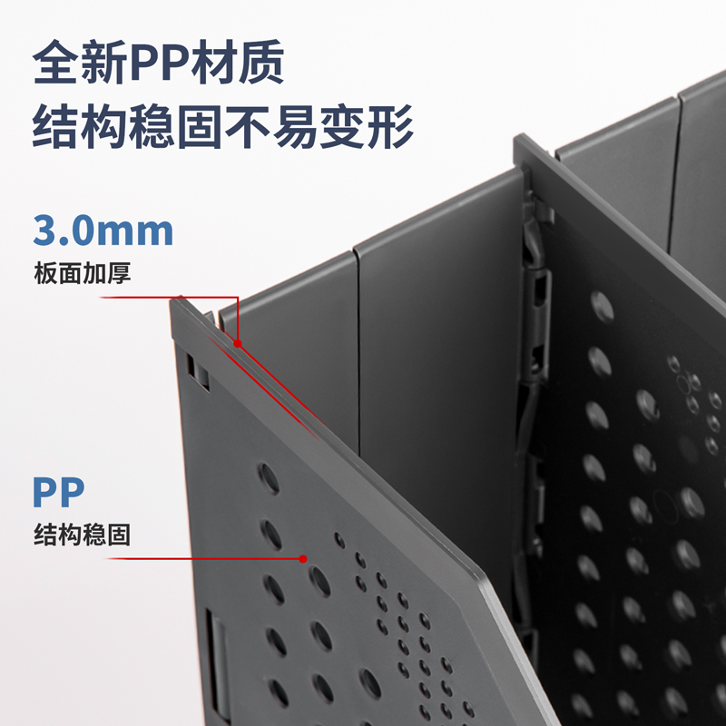 纵横78999两联折叠文件框(浅灰)(只)