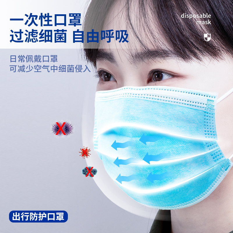 纵横31012消毒防护套装(透明)(140+100+5口罩+1湿巾)