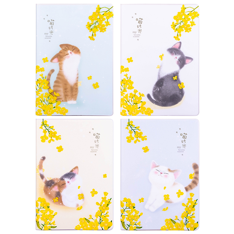 纵横QT3272胶套本(喵时光)(本)