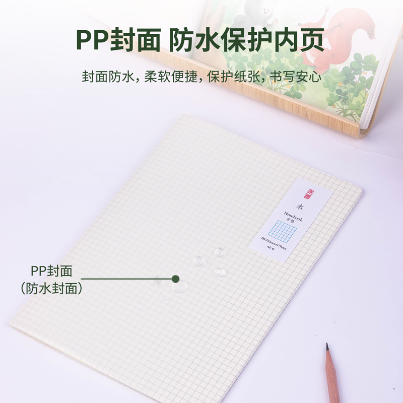 纵横DPB540PP骑马钉本(方格)(本)
