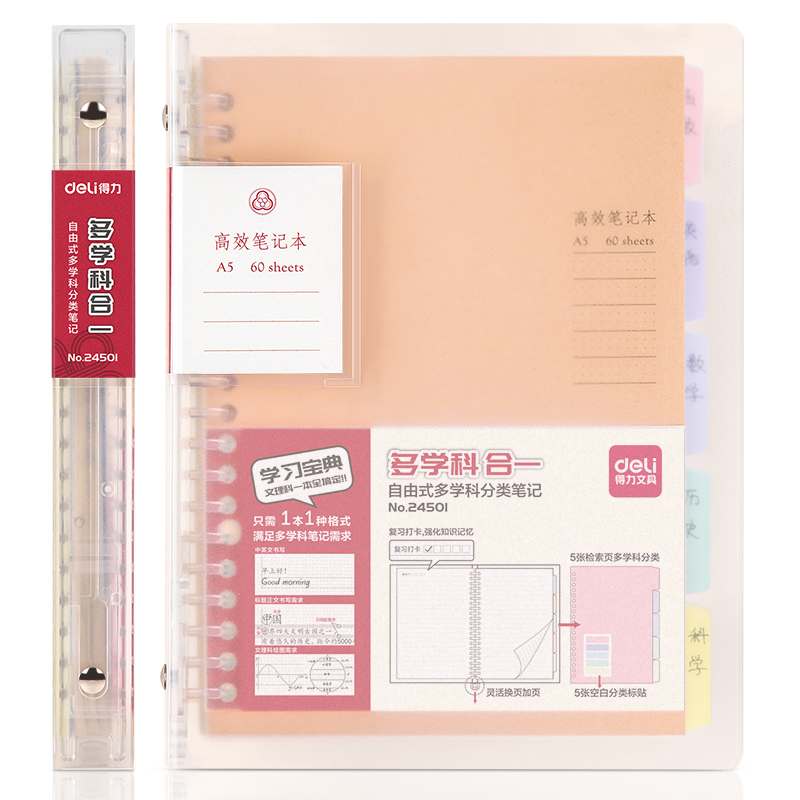 纵横24501高效笔记本(透明)(本)