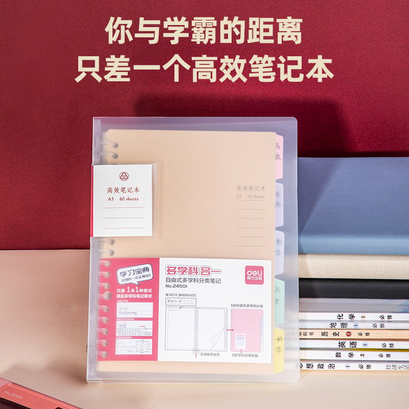 纵横24501高效笔记本(透明)(本)