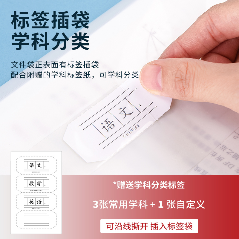纵横72613文件袋(白)(个)