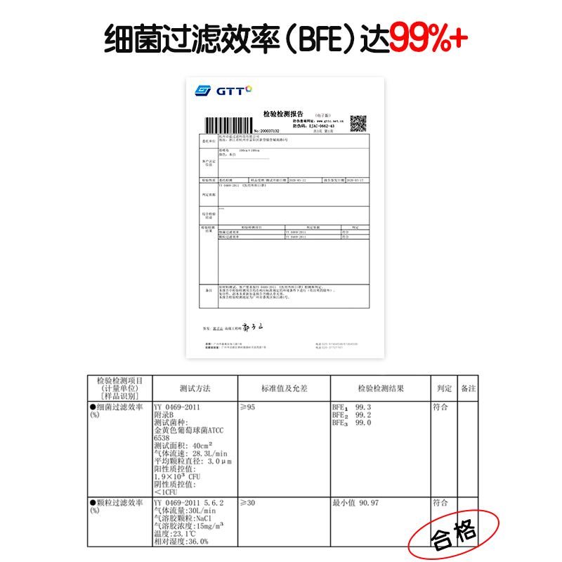 纵横19400儿童一次性防护口罩(白色)(10只/袋，5袋/盒)
