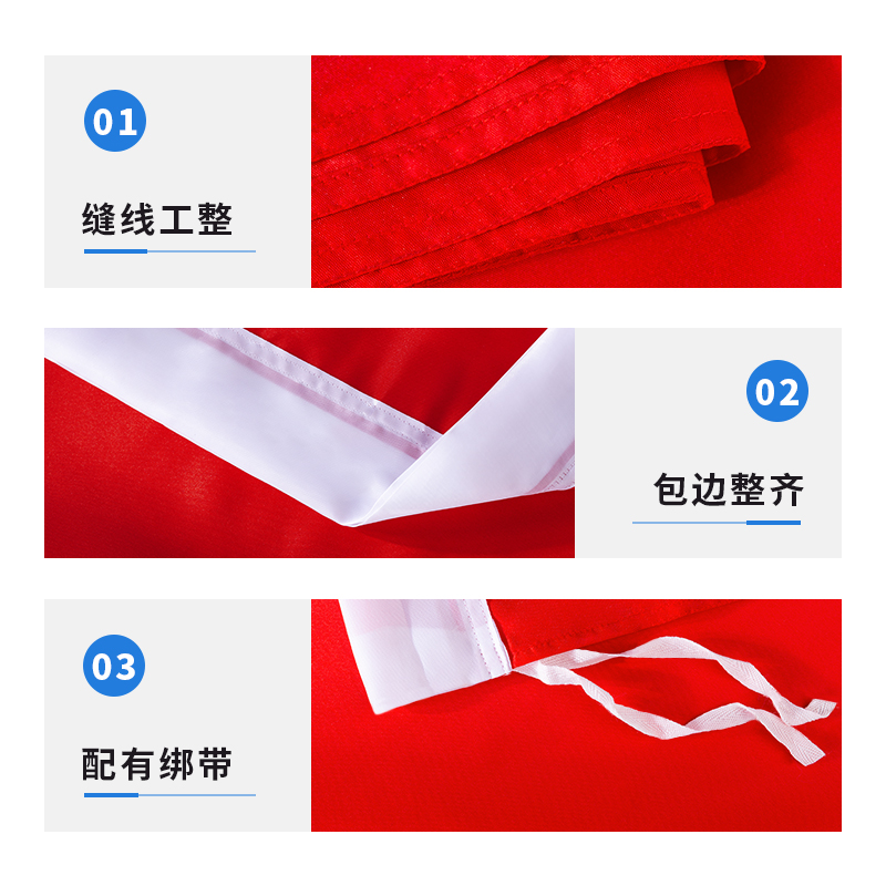纵横4225-5号党旗(红色)(面)