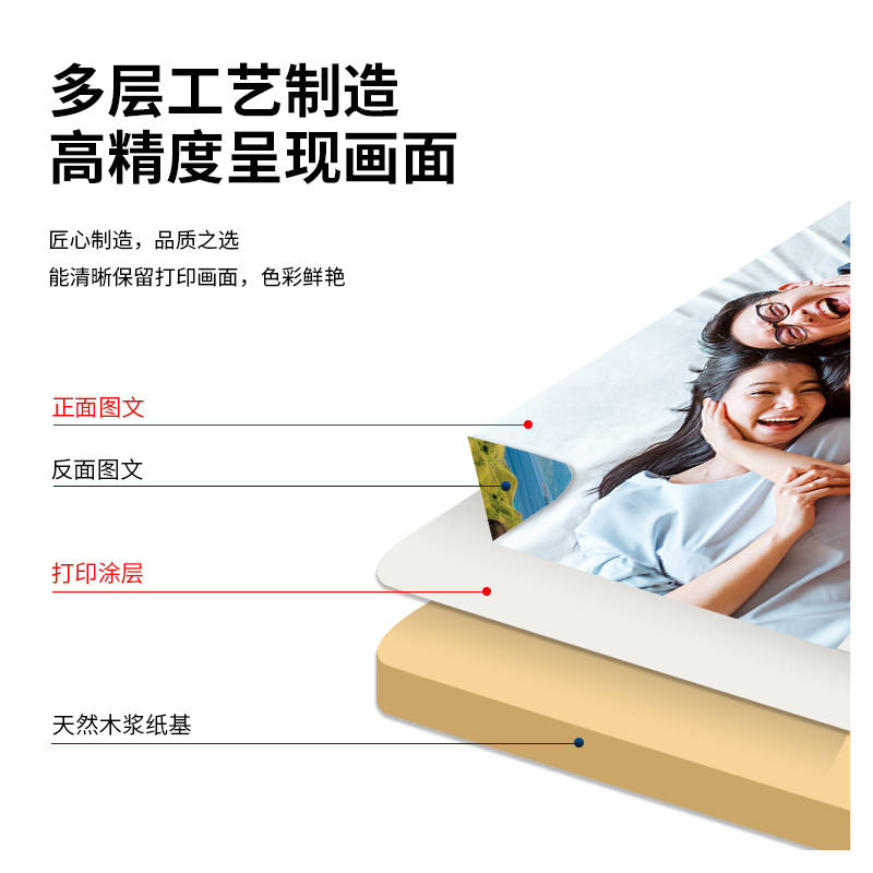纵横11834喷墨打印纸A4-230g/m (白)(50张/包)