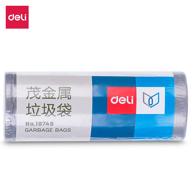 纵横18749茂金属垃圾袋45*50厚0.01mm(银色)(单卷/包)