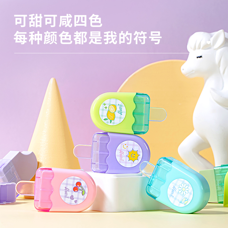 纵横71122趣玩雪糕橡皮擦(混)(块)