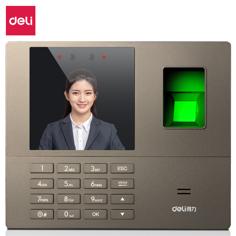 纵横T999S指纹人脸考勤机(银灰色)(台)